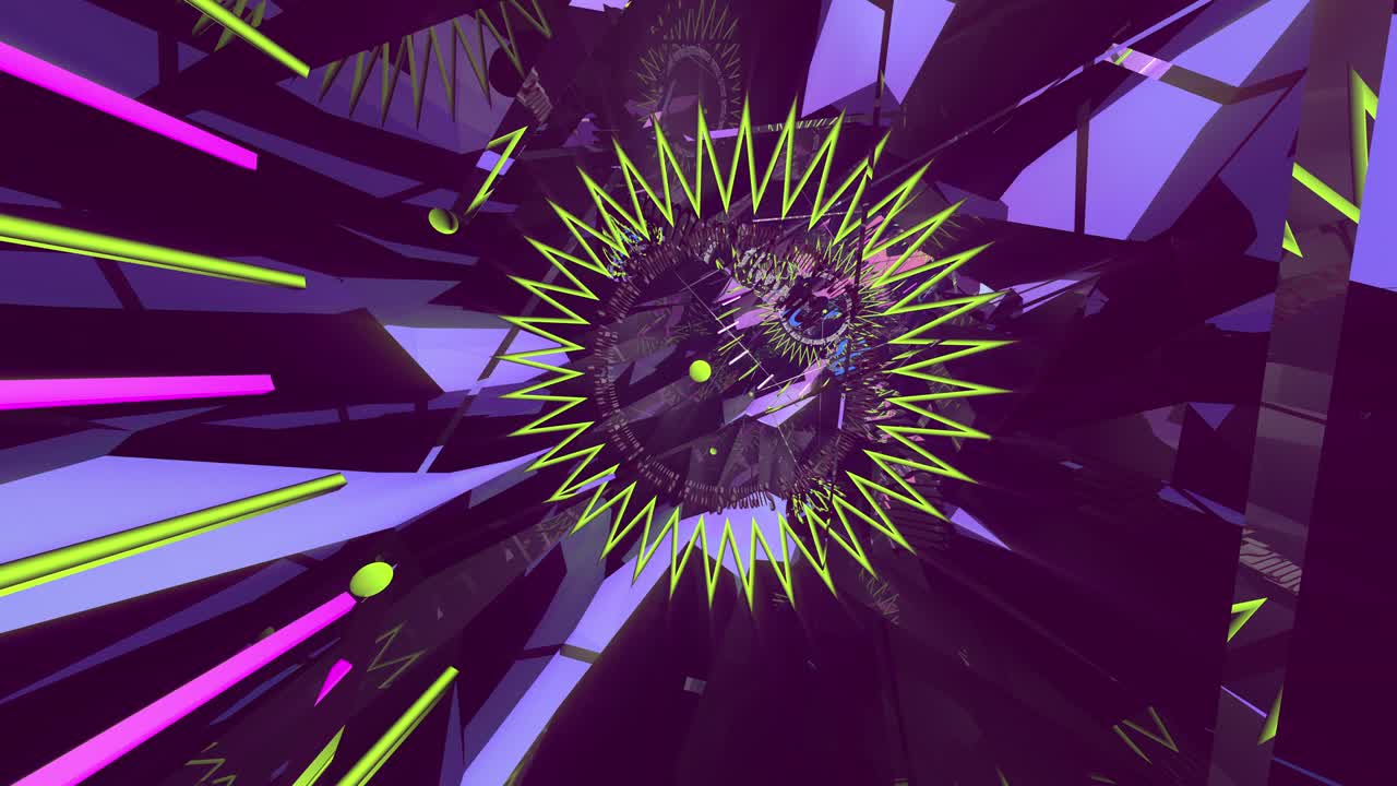 el túnel de deslizamiento de bucles vj 4k