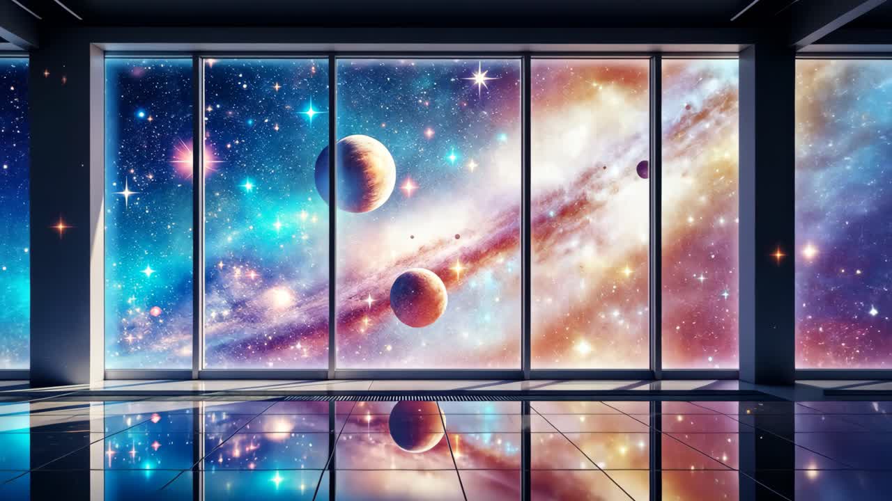 vista del interior cósmico