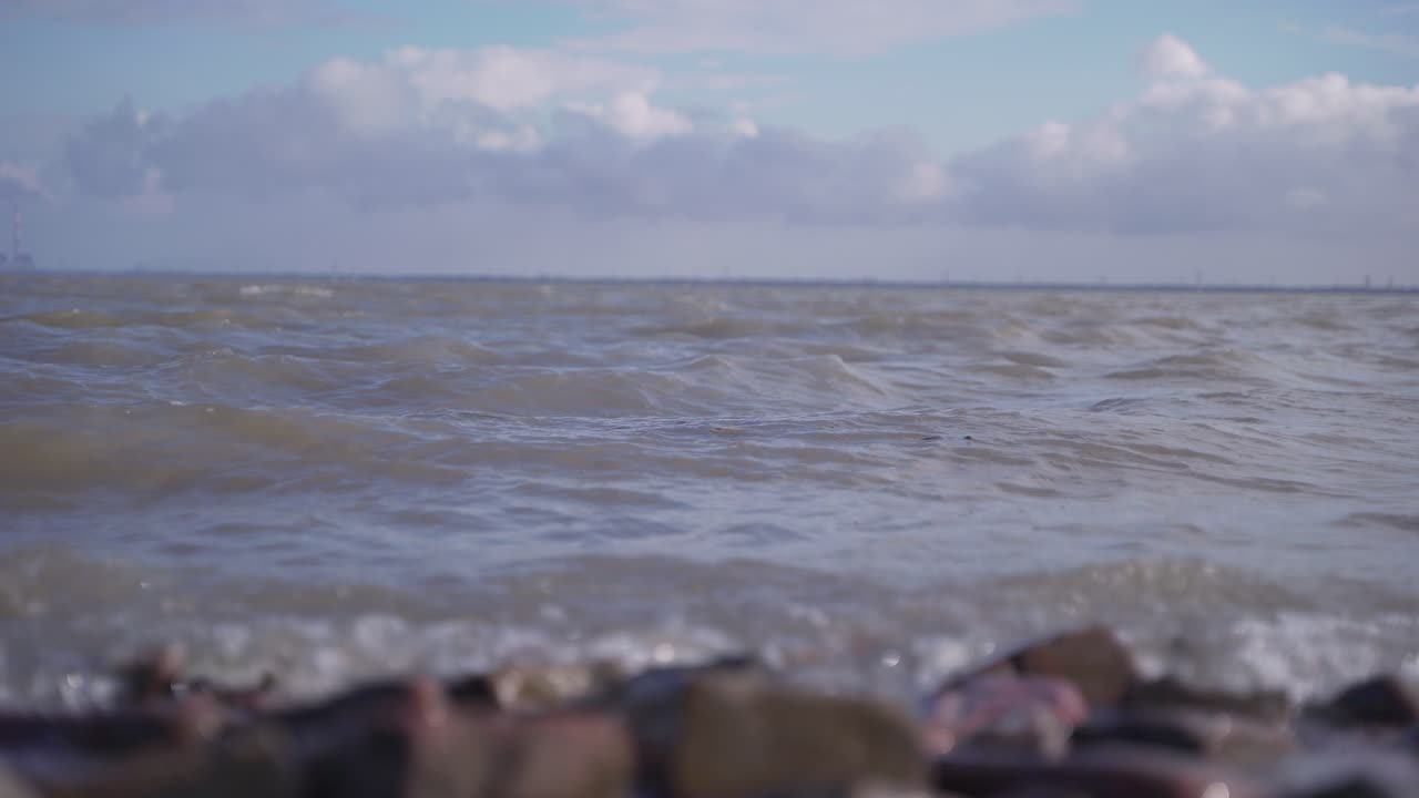 The estuary of the river Ganges here has given the river its enormous size