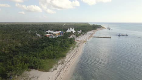 Tomas-Aereas-De-Cozumel,-Mexico