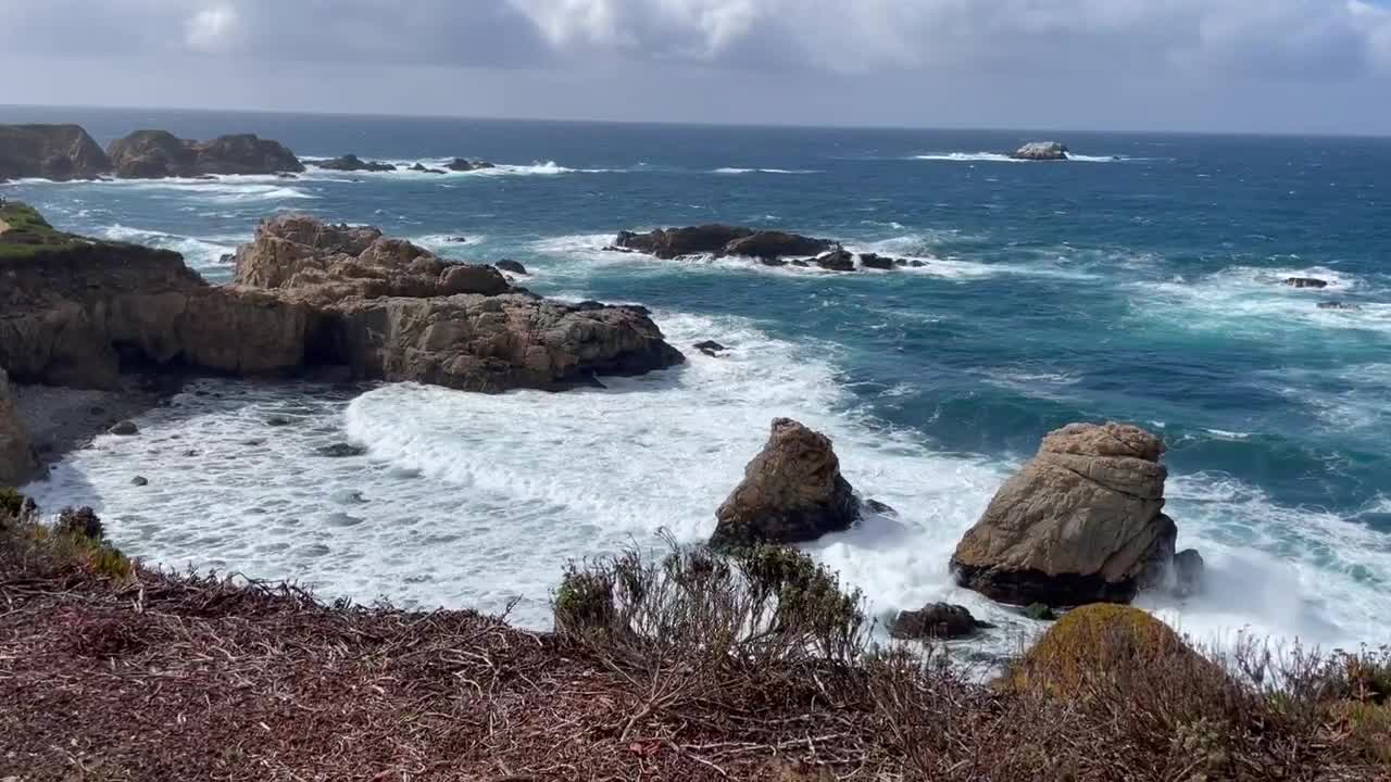 Soberanes Point in Garrapata State Park offers spectacular views along the Big Sur Coastline in Monterey, California