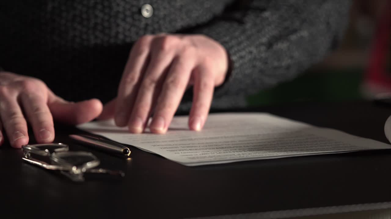 лицо, подписывающее документ