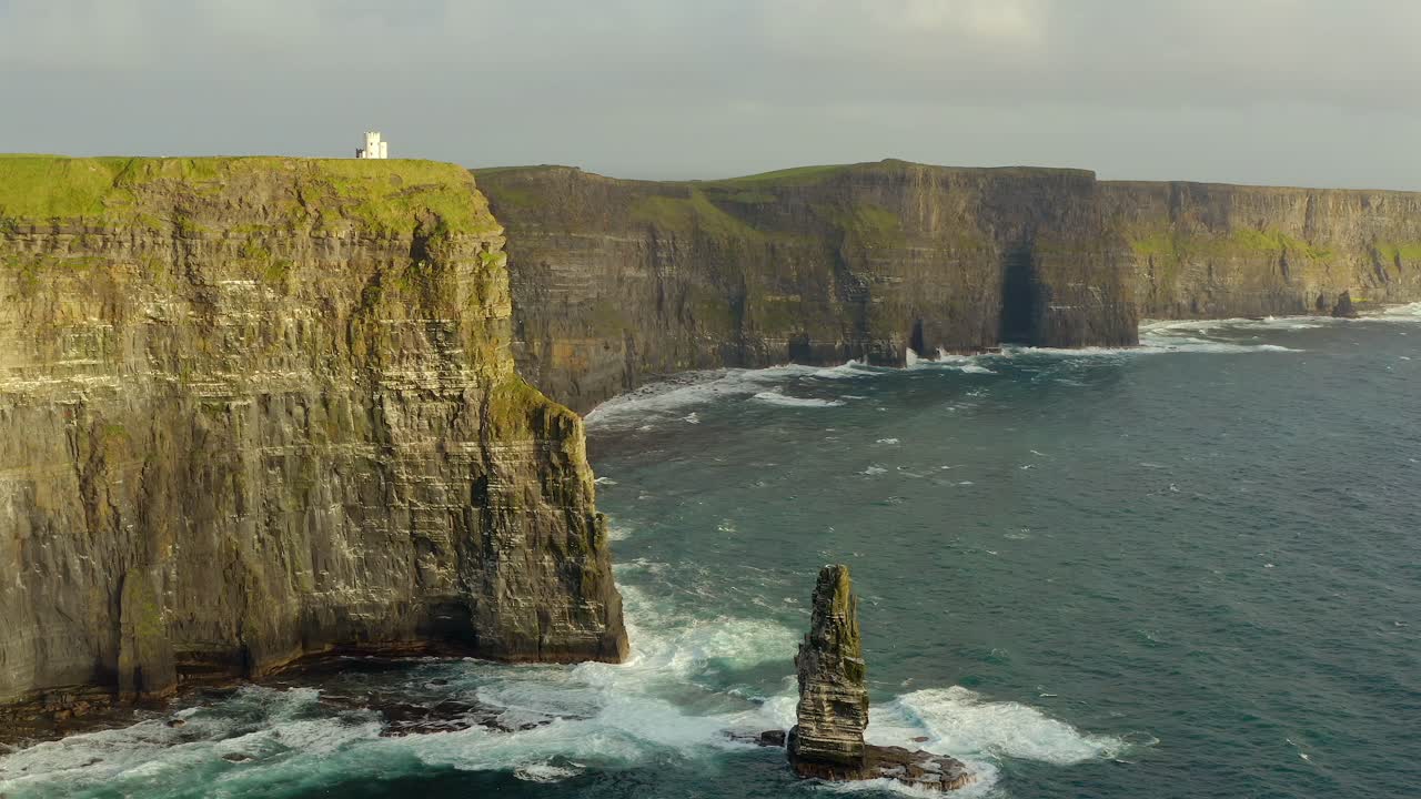 acantilados de la madre disparado desde el mar