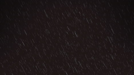 animation of rain on black background