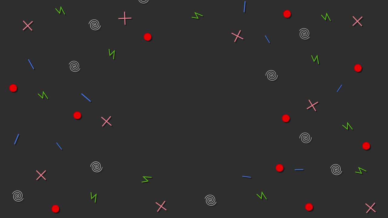 animación de títulos de apertura. fondo animado de color geométrico para publicidad o presentaciones, producción de noticias de televisión y red social. pantalla verde clave de croma