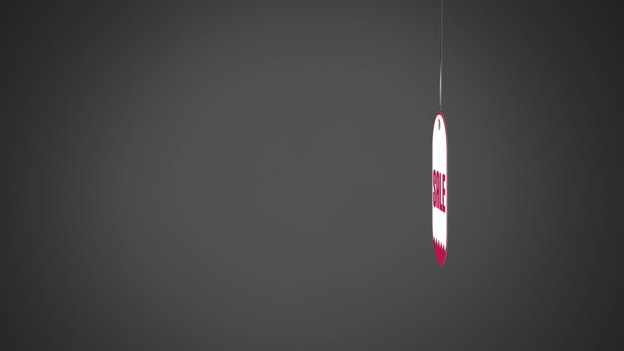 pegatina de venta que se vuelve sobre sí misma