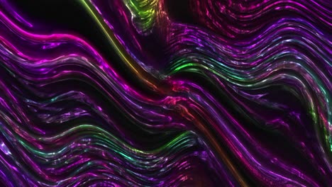 animación abstracta, fondo líquido, hermosa película de pintura digital, película de fondo abstracta. animación de gradiente holográfico.