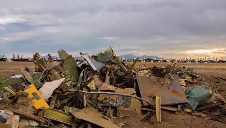 Great-Time-Lapse-Shots-Through-A-Junkyard-Or-Boneyard-Of-Abandoned-Airplanes-2