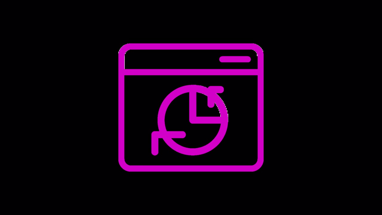 Digital Data Report Animation with Pie Chart and Refresh