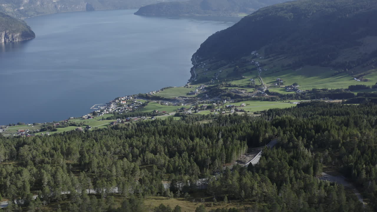 Norwegian Fjord Landscape