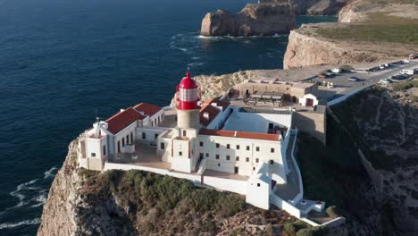 Leuchtturm-Drohnenclip-Von-Cape-Saint-Vincent