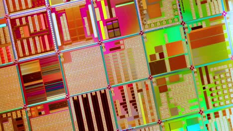 silicon semiconductor wafer close-up. in electronics, a wafer also called a slice or substrate is a thin slice of semiconductor, a crystalline silicon, used for the fabrication of integrated circuits