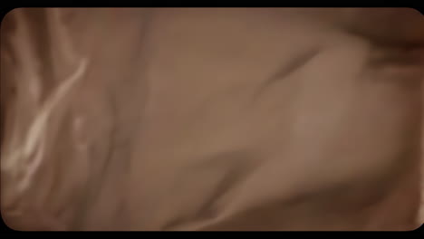 wrinkled brown fabric