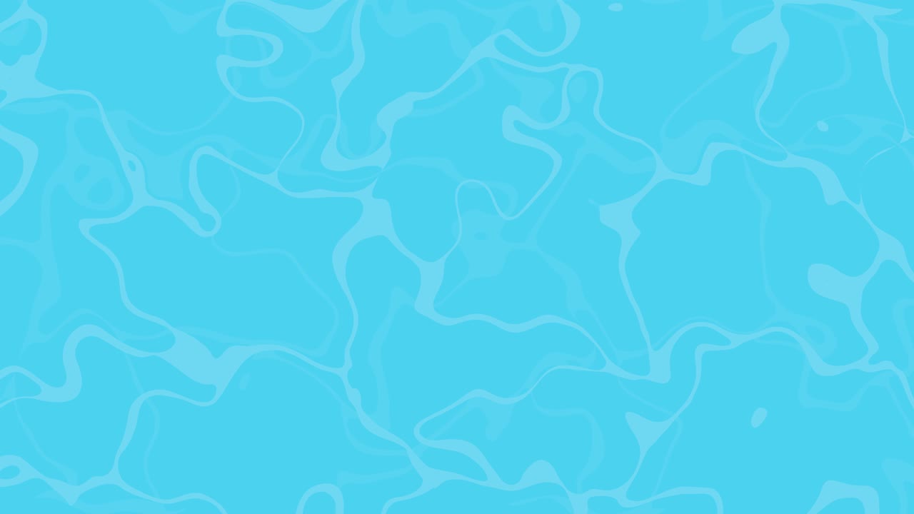 수영장 표면 물 만화 파동 배경 항공 시각 애니메이션