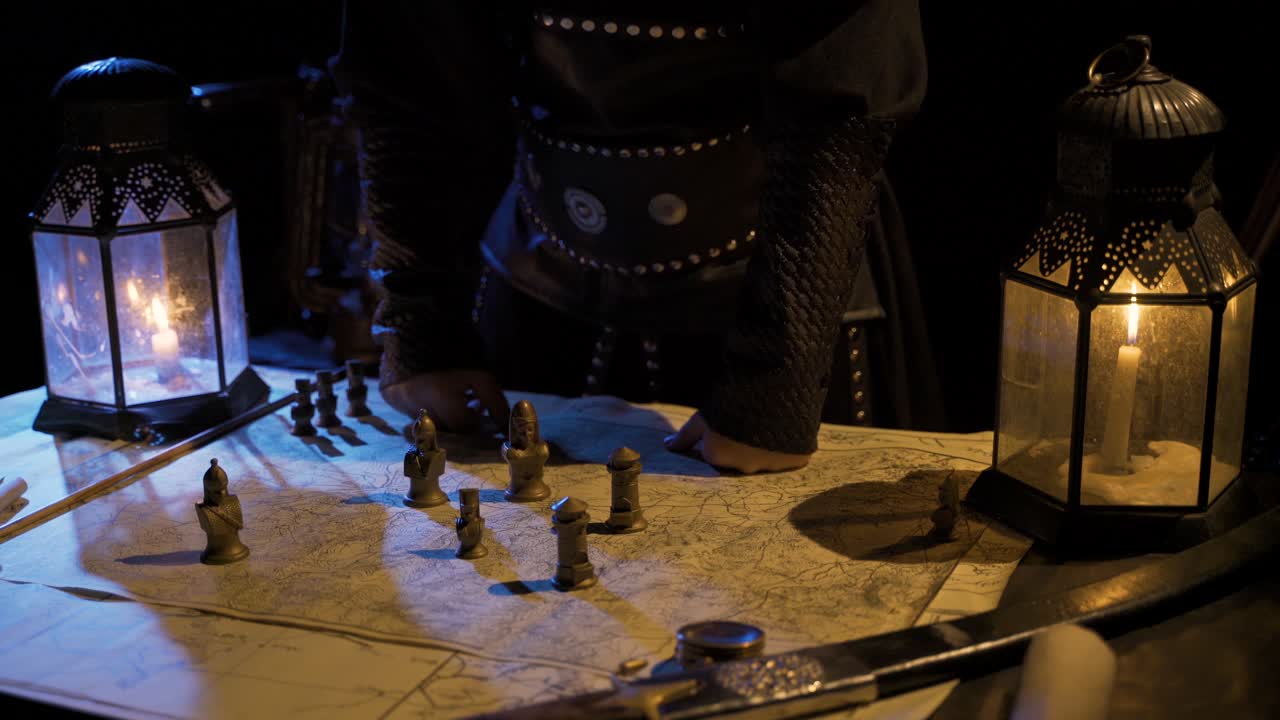 Preparation for war in ancient historical times.