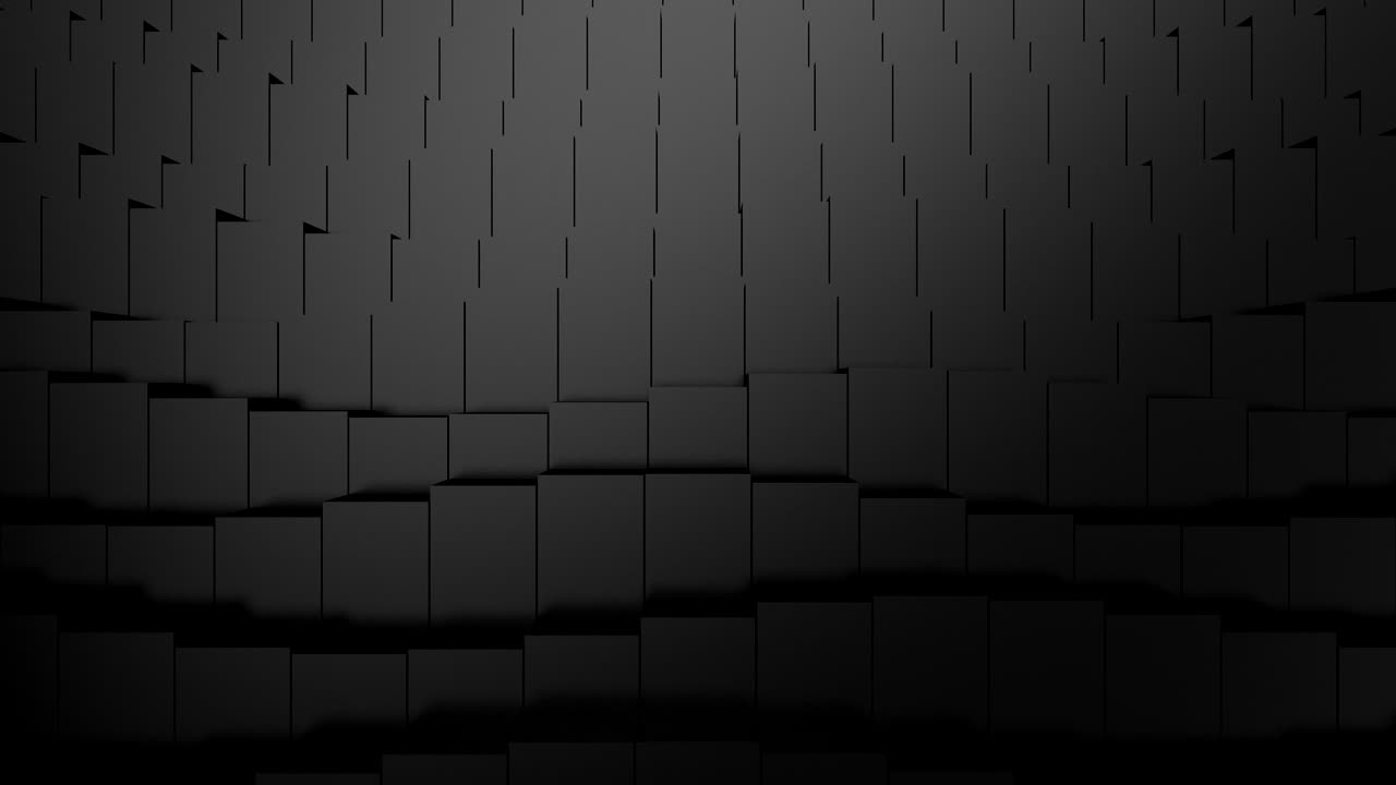 las cajas forman una onda