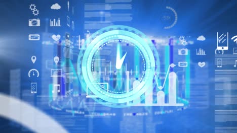 Animation-of-clock-moving-over-data-processing