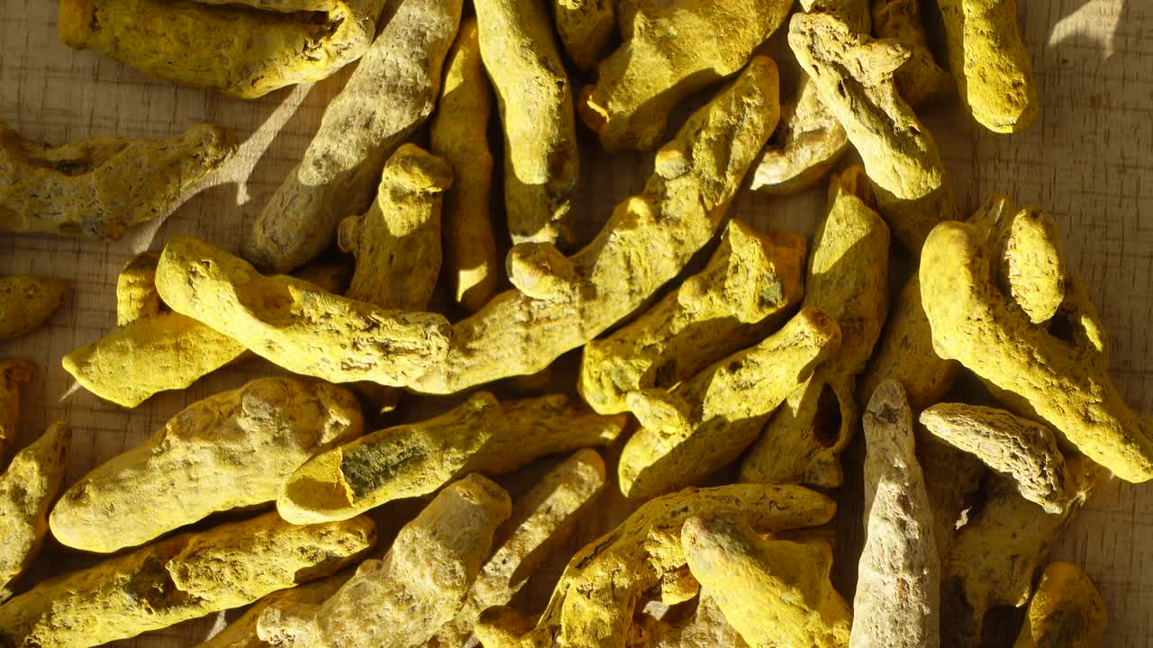Curcuma essiccata