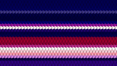 diseño abstracto geométrico. patrón de fallo digital. transición.