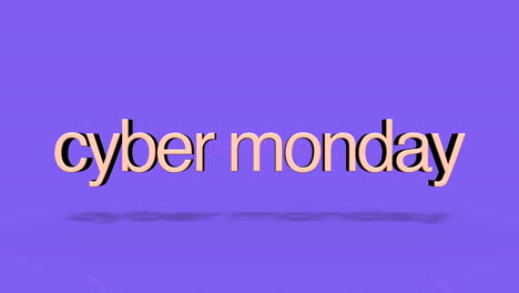 Texto-Rodante-De-Cyber-Monday-En-Gradiente-Púrpura-Fresco