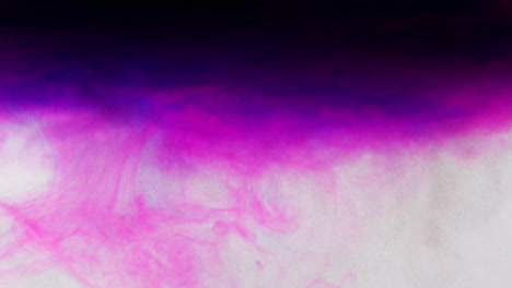 dark purple abstract art cloud effect slowly falling in solution