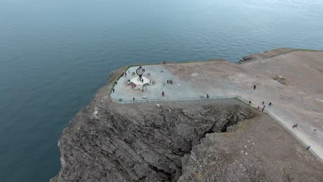 Cabo-Norte-(Nordkapp)-En-El-Norte-De-Noruega.