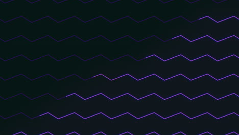 elegante patrón en zigzag negro y púrpura sobre un fondo oscuro