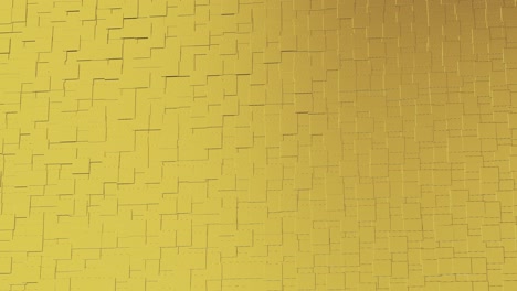 abstracto geométrico fondo dorado azulejos de papel de aluminio textura de bucle sin costura fondo renderizado en 3d