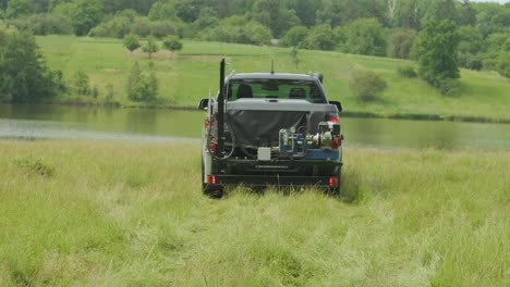 soil examination of agronomy. geotechnical investigation. collecting black soil on the field for examination and analysis. special equipment for pickup