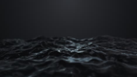 abstract black cg wave