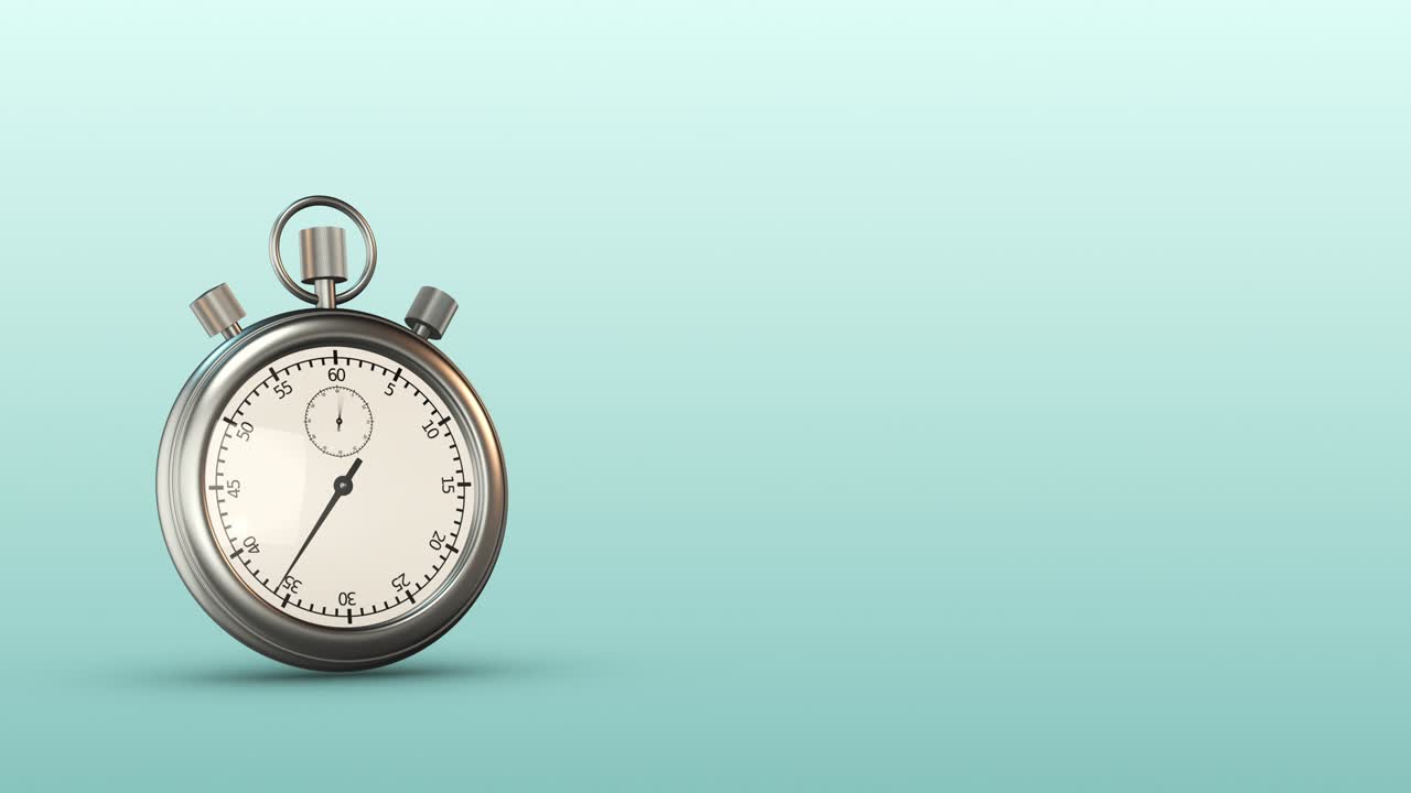 stopwatch with copy space