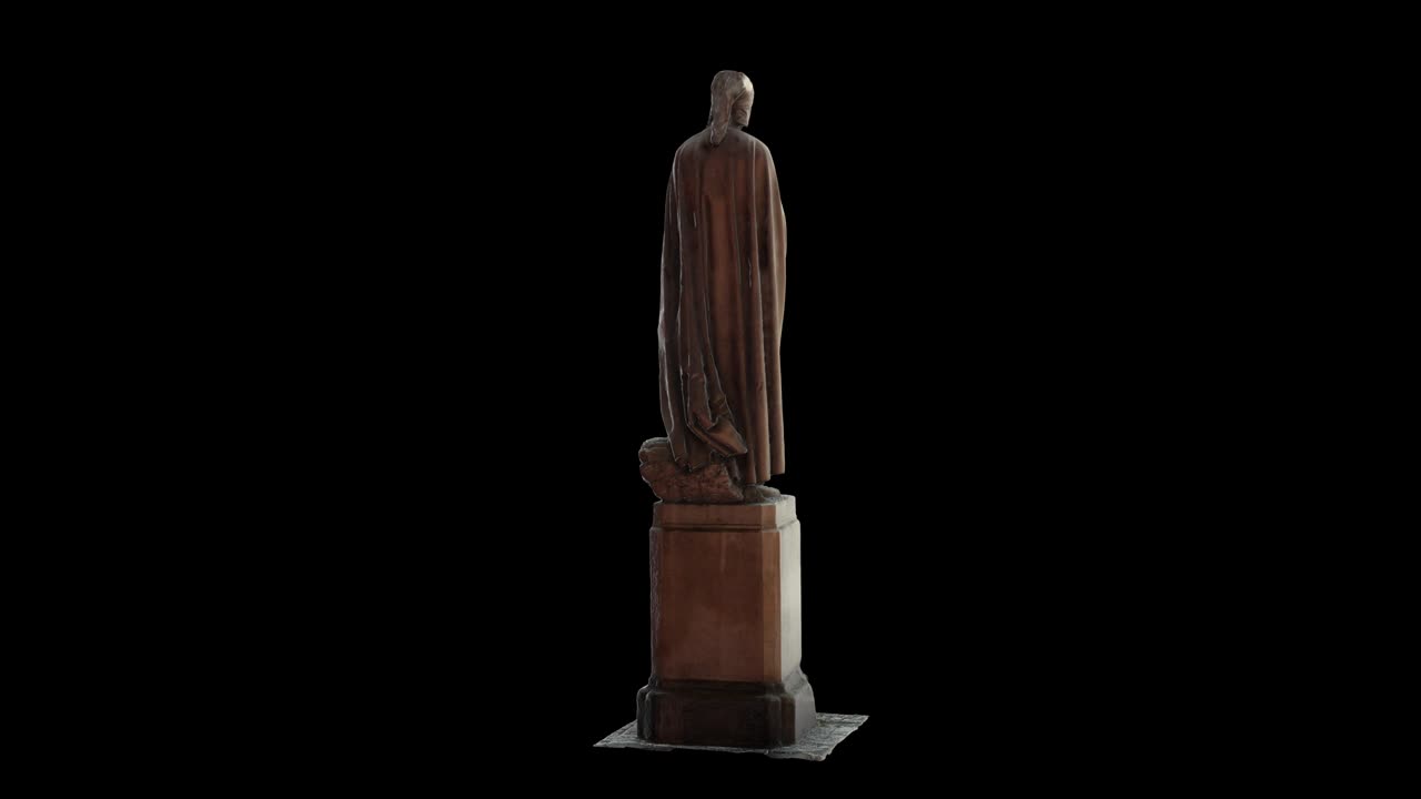Monumento di Dante Alighieri - Loop di rotazione