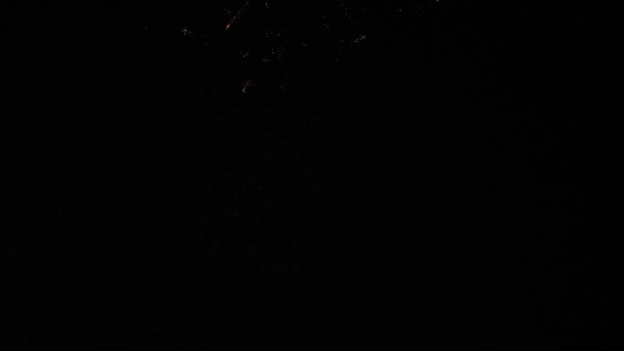 forma de palma de plata y dos esferas rojas fuegos artificiales