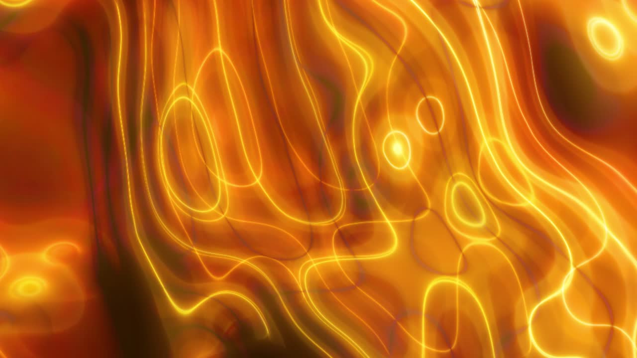 fondo de neón abstracto con rayas amarillas en movimiento, futurista hermosa animación