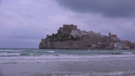 The-beautiful-castle-on-the-peninsula-of-Castellon-Spain