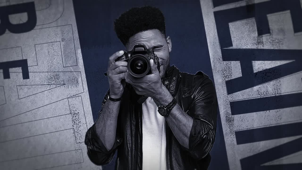 Modern YouTube blog intro opening template for content creators and video branding