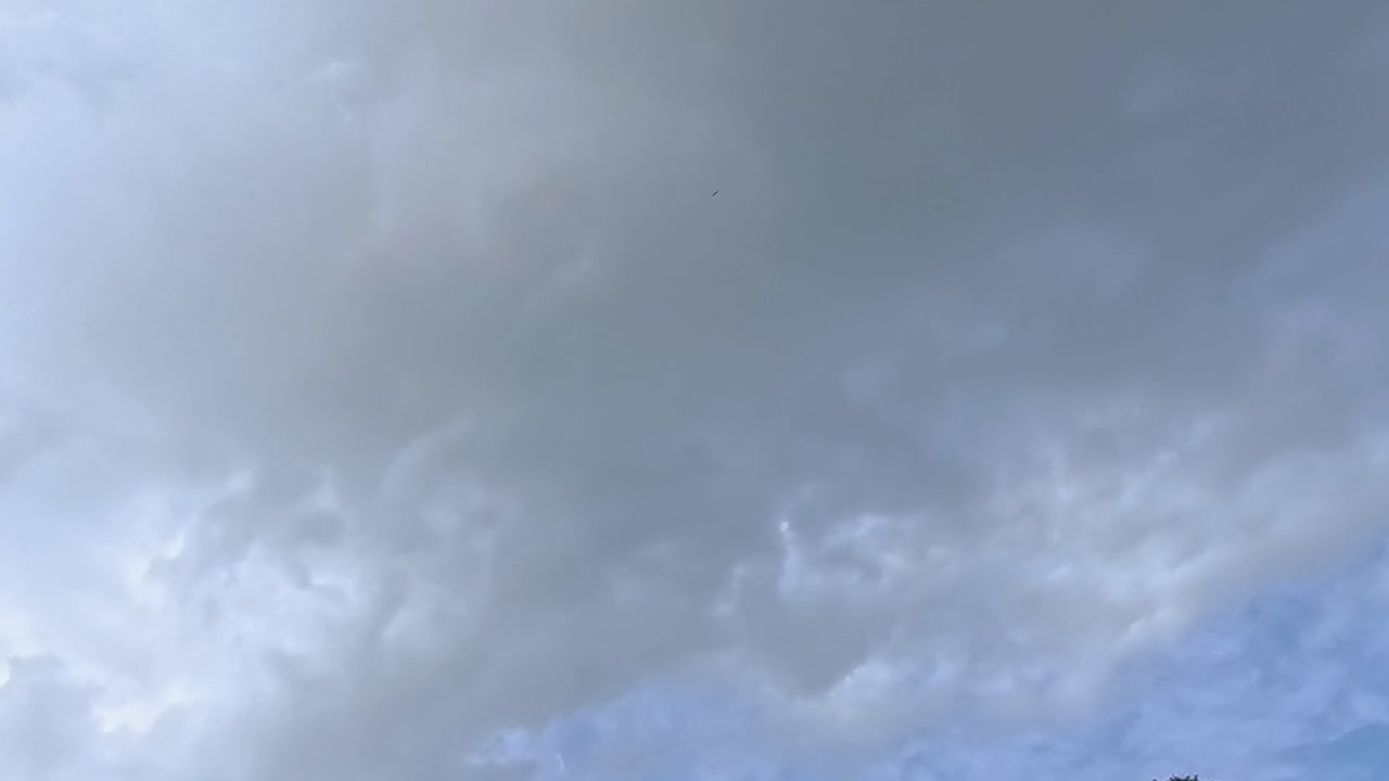 Dramatic sky timelapse over Taormina Sicily, showcasing cloud movement