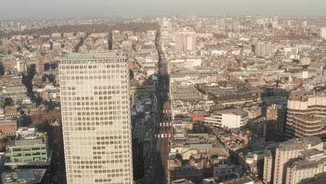 Aerial-shot-looking-down-Oxford-street