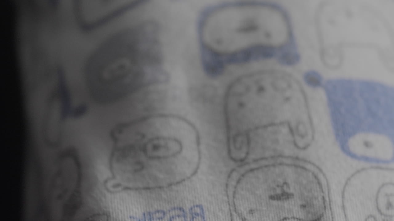 아기 소년의 손의 클로즈업  ⁇