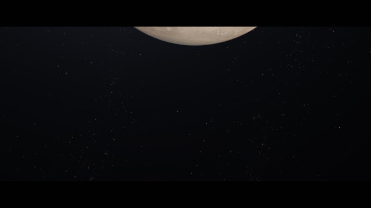 Jupiter planet viewed from space