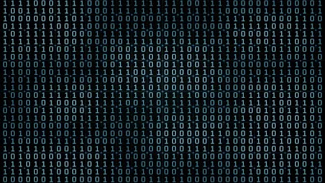 binary code in the future digital abstract background