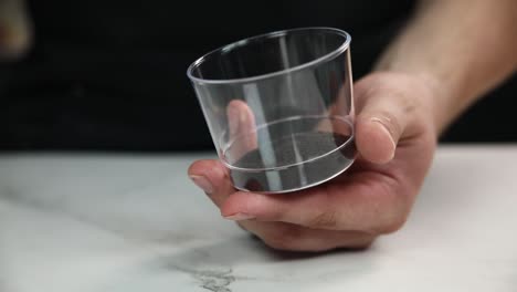 bartender preparing a cocktail