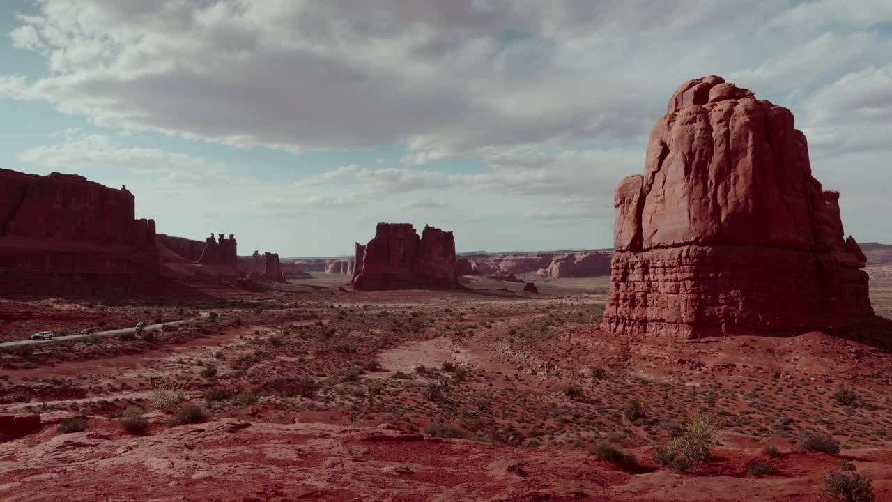 Red Rock Canyon Landscape