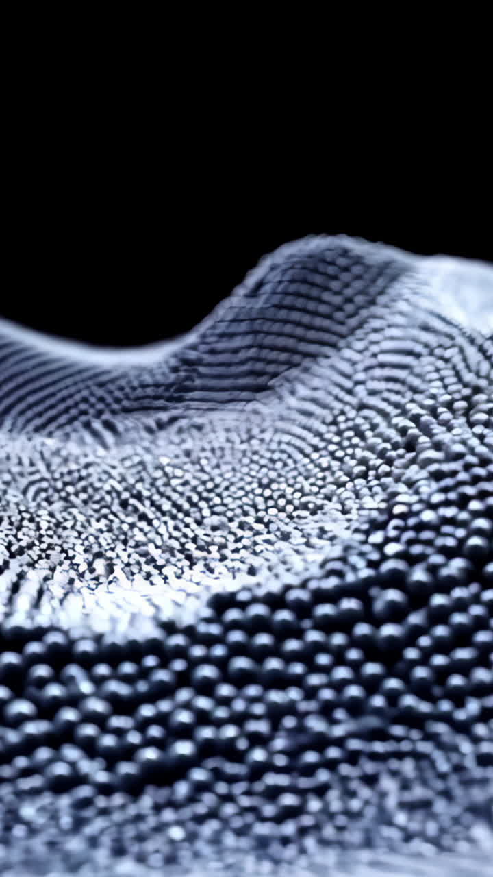 A close up of a very fuzzy, blurry image of a mountain. The mountain is covered in a lot of small, white dots. The image has a dreamy, surreal quality to it