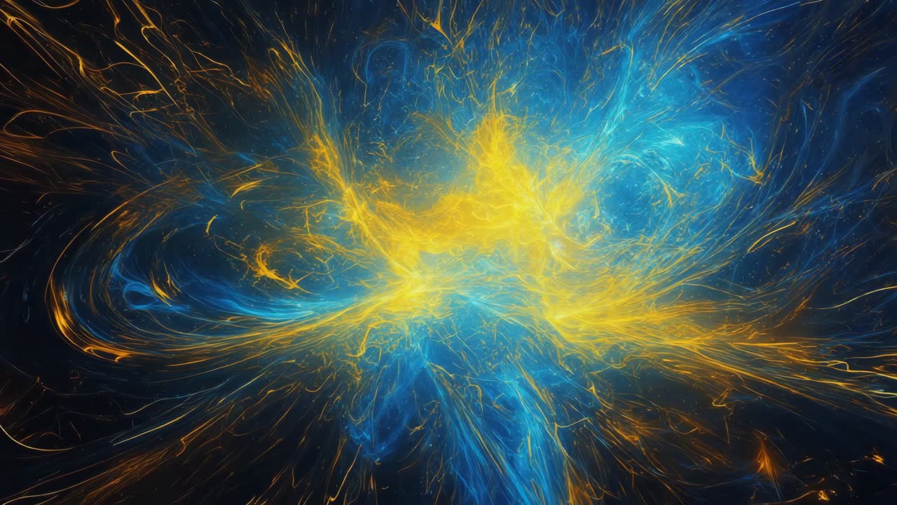 flujo de energía abstracto