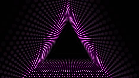 triangle led tunnel