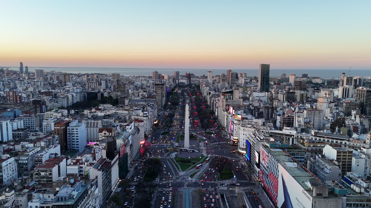 Vista aerea del centro di Buenos Aires 3