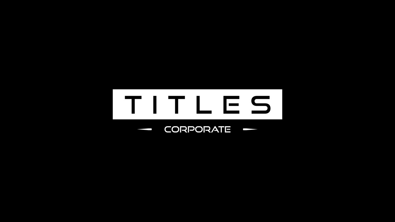 Corporate Title 01 / Adobe Premiere Pro 2022 and Above (MOGRT)