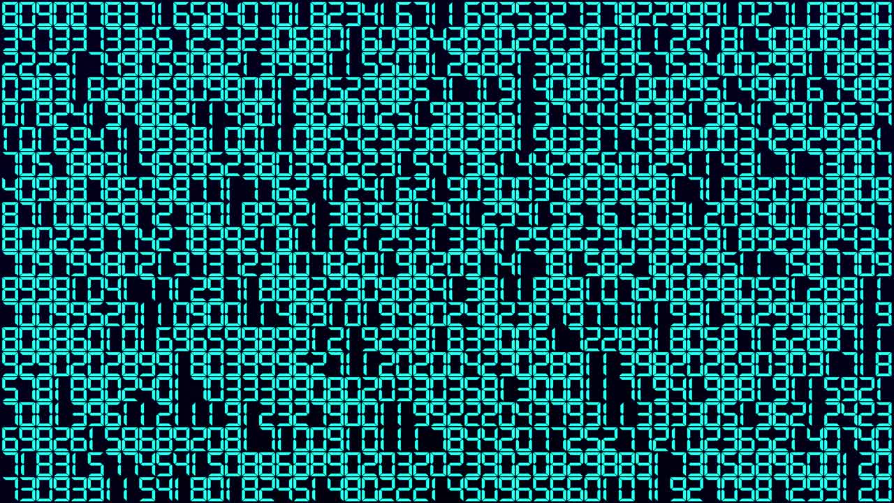 Virus program code random numbers