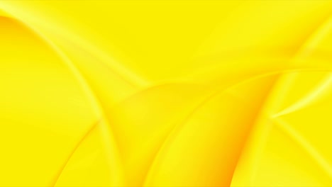 diseño de movimiento de ondas amarillas naranjas brillantes abstractas